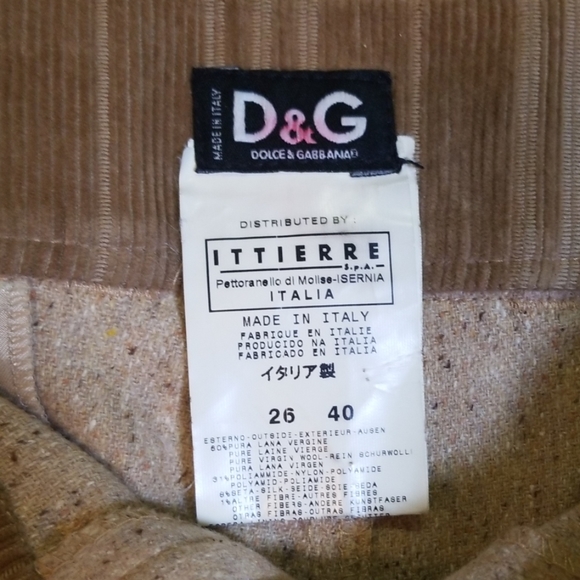 Dolce Gabbana Wool Silk Pants - Picture 4 of 6